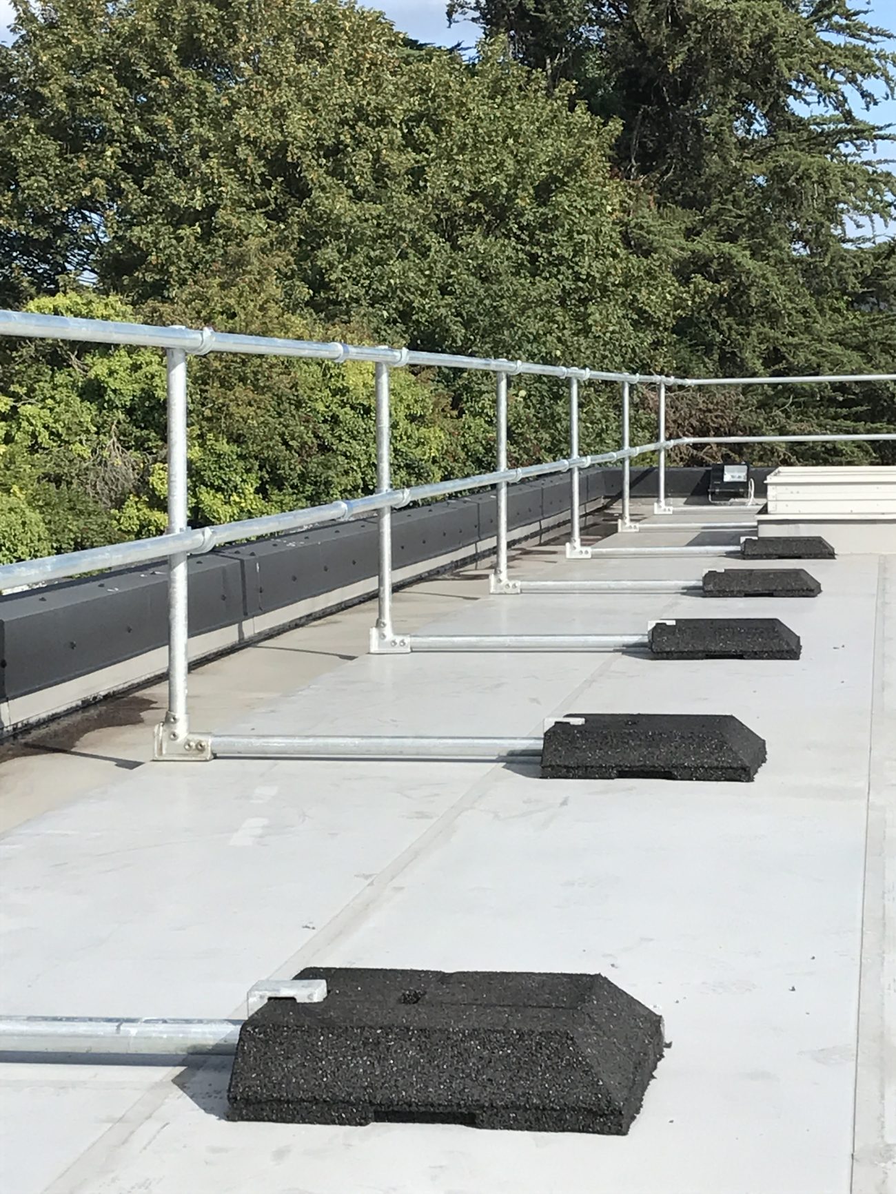 Roof edge protection for ArcelorMittal • Kee Safety, UK