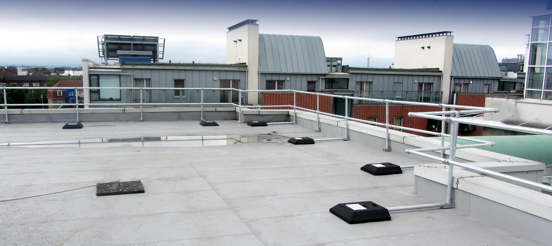 Roof Guardrail Systems